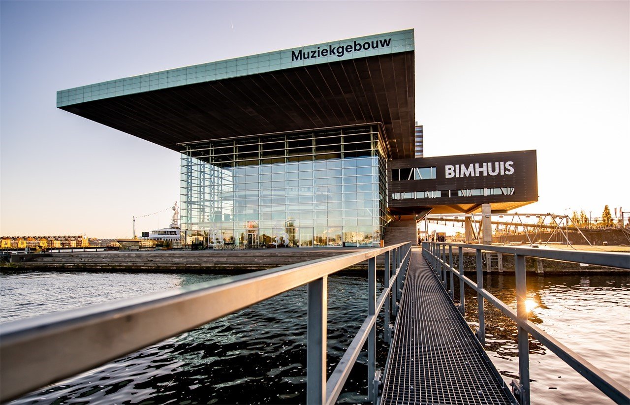 Stage bij het Muziekgebouw in Amsterdam